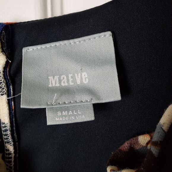 Anthropologie Maeve Capelle Flare Dress Size Small - Picture 7 of 8